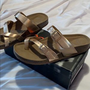Rose Gold Sandals